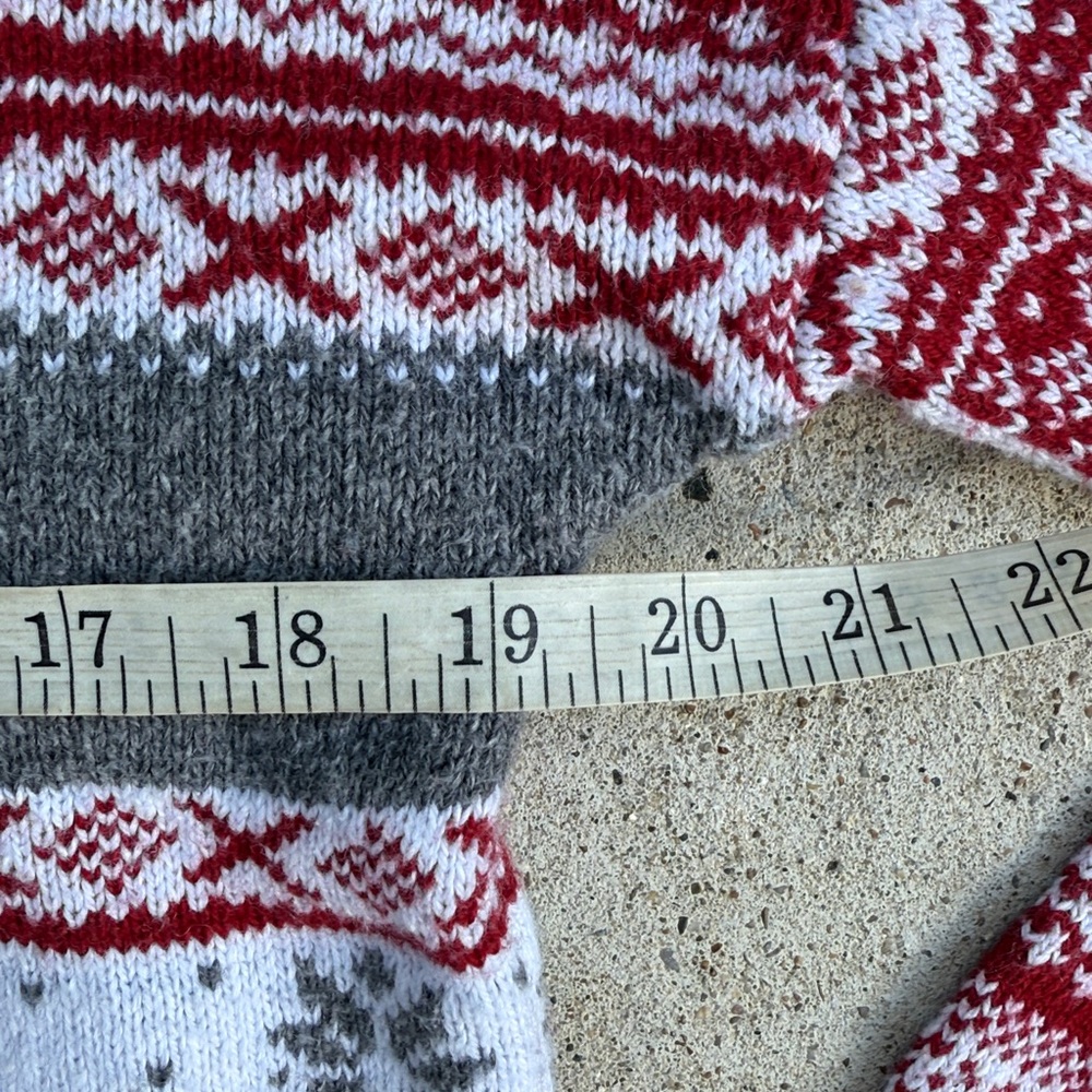 “Oh What Fun” Nordic Ugly Christmas Sweater by Kaisley Size Medium - Picture 10 of 12